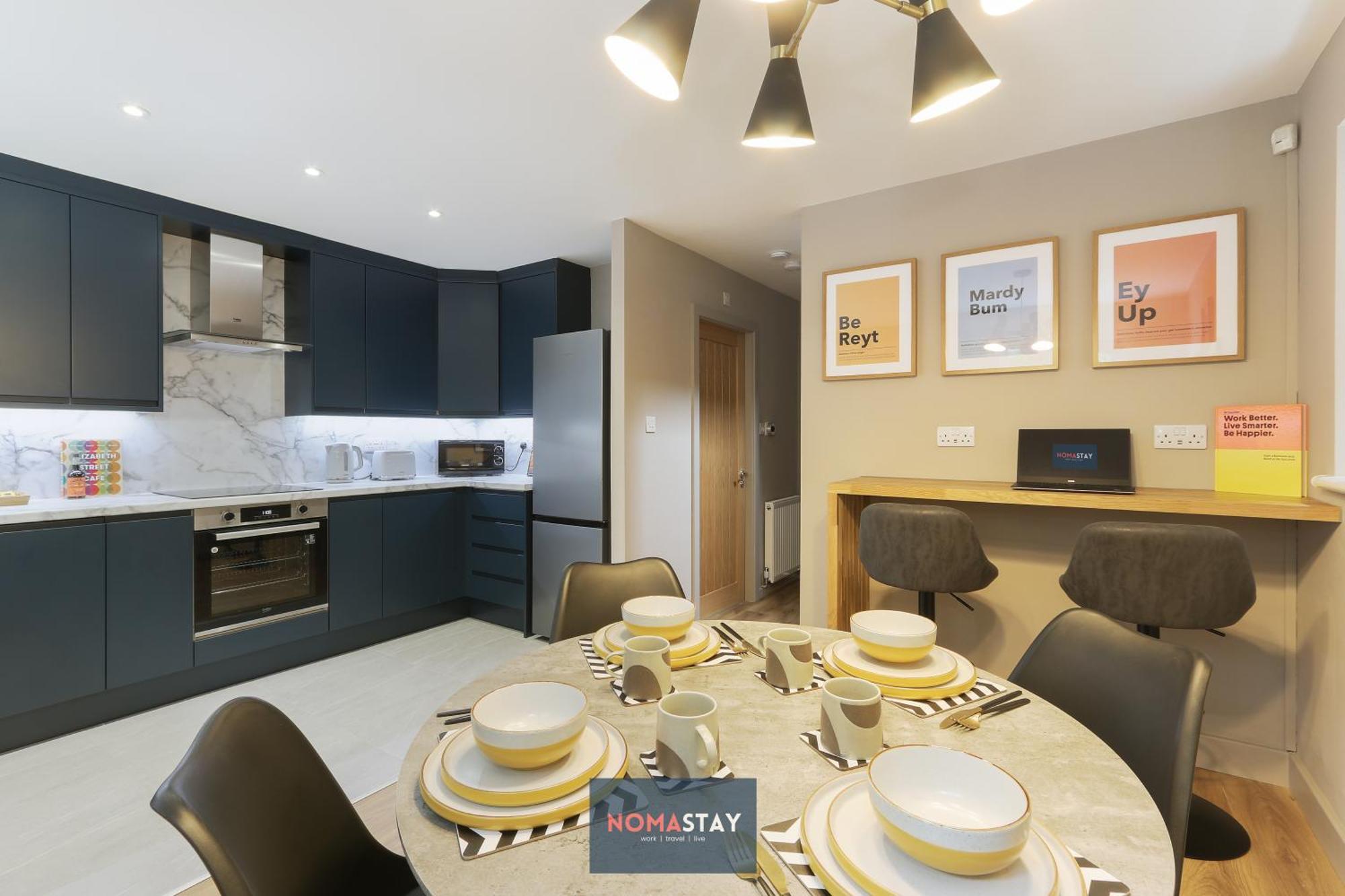 Holiday home Nomastay: Corporate & Family Near Hospital & Sheffield